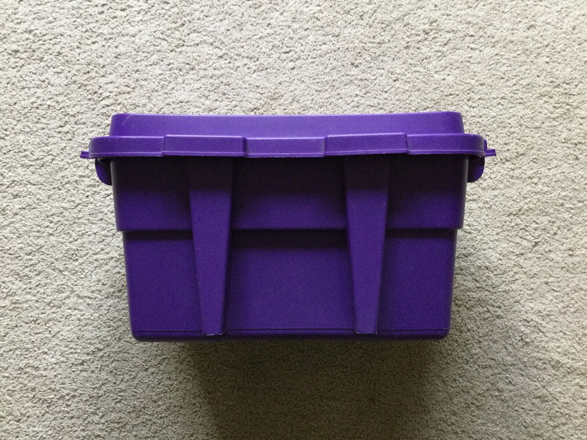 Lego Time Cruisers Purple Storage Tub Container Bin 4105569 Set