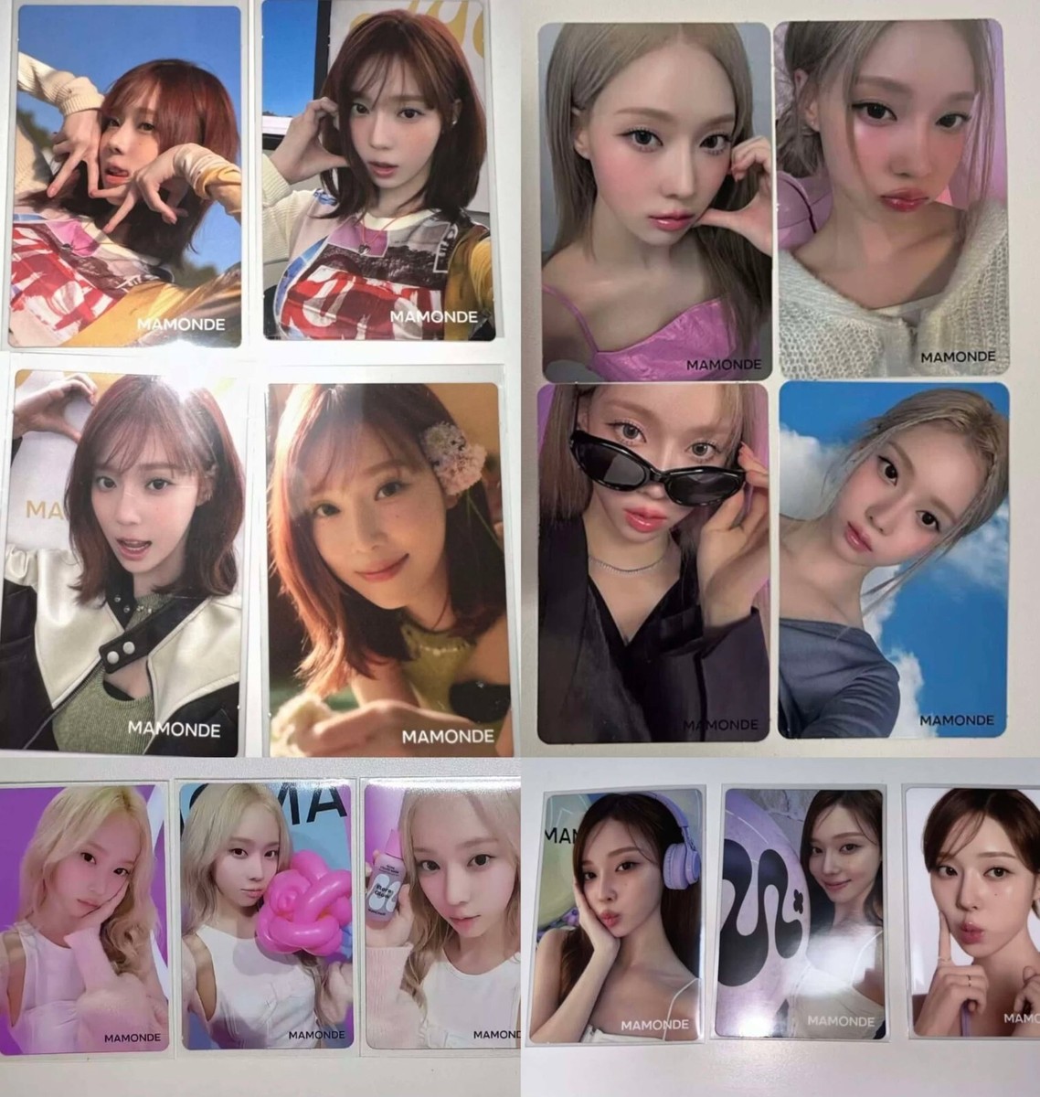 AESPA WINTER X MAMONDE OFFICIAL EVENT PROMO PHOTOCARD SET | eBay