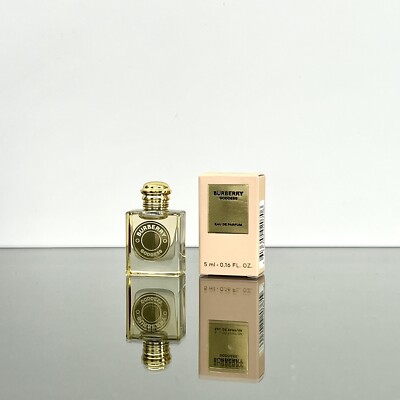 Burberry GODDESS Women Perfume 5ml-0.16oz EDP Splash MINI SAMPLE