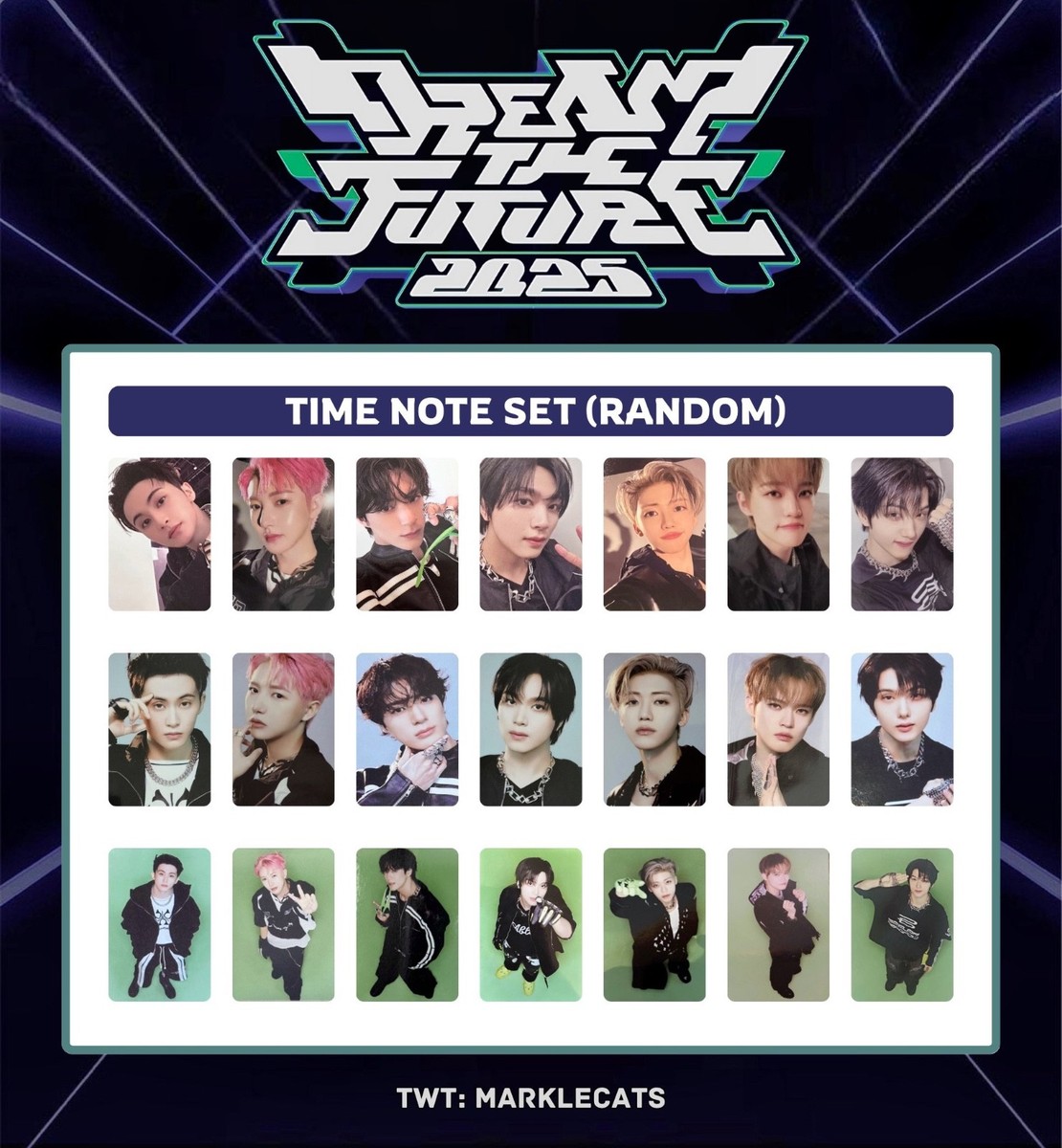 NCT DREAM TOUR THE DREAM SHOW 4 DREAM THE FUTURE TIME NOTE