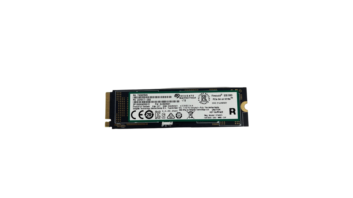 Seagate FireCuda 530 1TB Solid State Drive Fastest PCIe Gen4 SSD