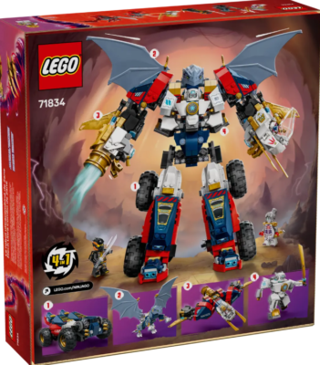 LEGO NINJAGO 71834 Zane's Ultra Combiner Mech/ NEW FROM JAPAN JAN