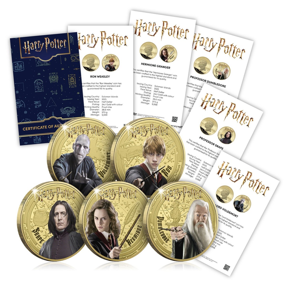 The Magic of Hogwarts Harry Potter Gold Coin Collection - 2025 5