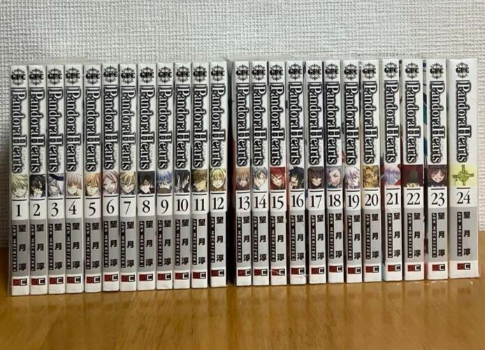 Pandora Hearts Comic Manga vol.1-24 Complete Set Jun Mochizuki
