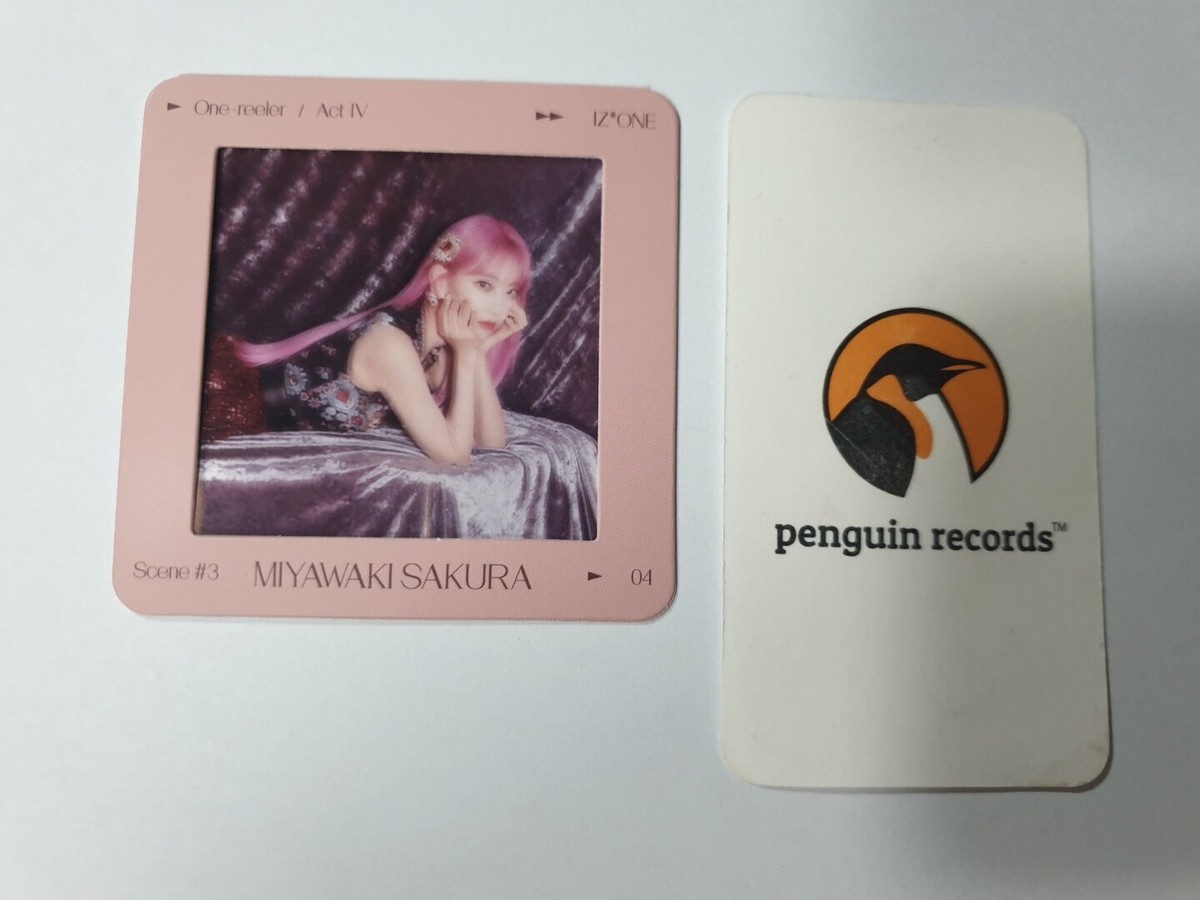 IZ*ONE - 4TH MINI ALBUM ONE-REELER ACT ¥³ POSTCARD & FILM PHOTO