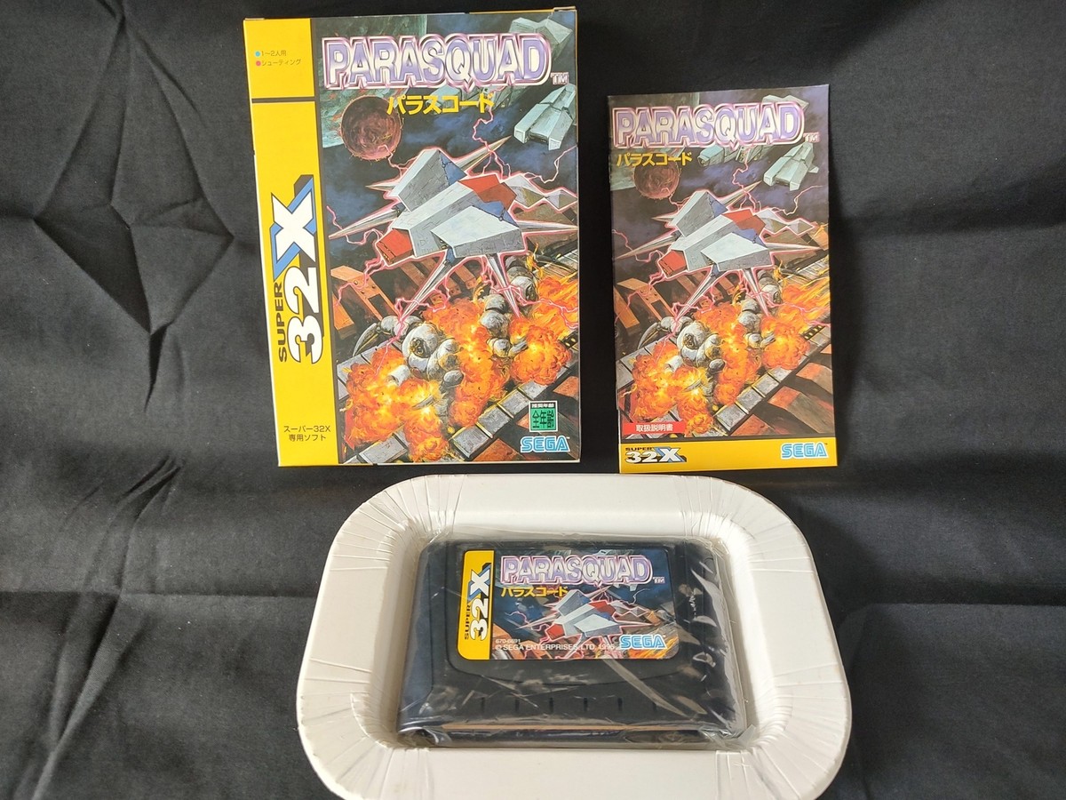Parasquad SEGA MEGA DRIVE (GENESIS) SUPER 32X/ Cartridge,manual