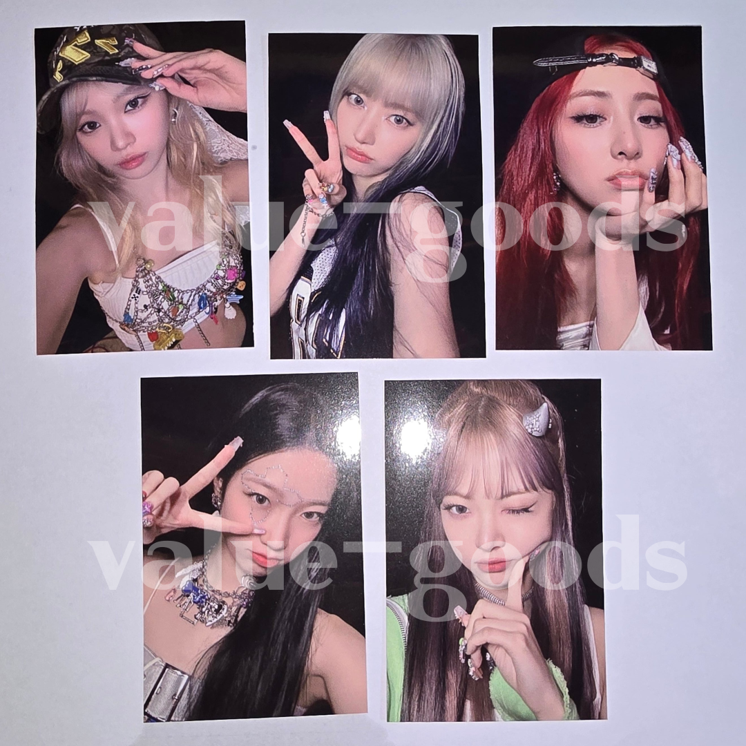 LE SSERAFIM Easy Stamp book Official Photocard event PC Photo card