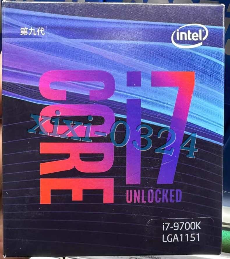 Intel Core i7-9700K LGA 1151 3.6 GHz Octa-Core Processor