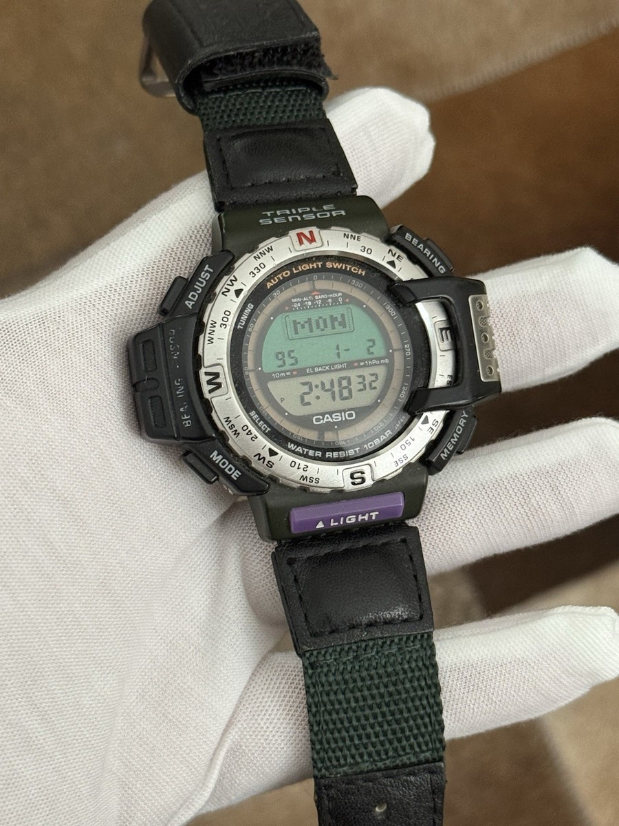 CASIO PRO TREK PRT-40 Stardust Lovers Triple Sensor Vintage