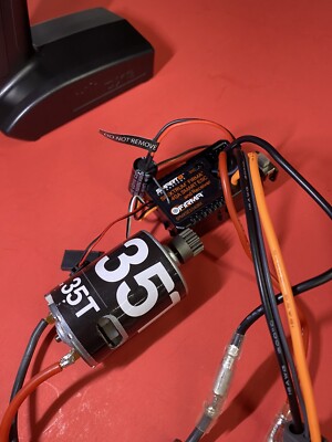 Axial SCX10 DX3 Spektrum Radio 40A Smart ESC Receiver 35T Motor