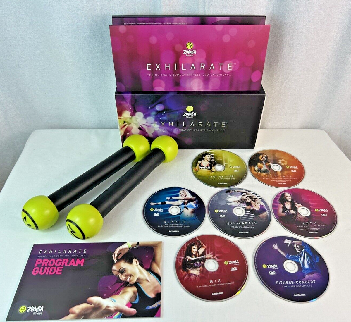 Zumba Fitness Exhilarate Body Shaping System 7 DVD Set, Toning