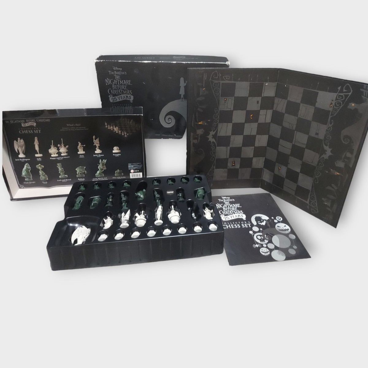 Nightmare Before Christmas Collectors 25th Edition Chess