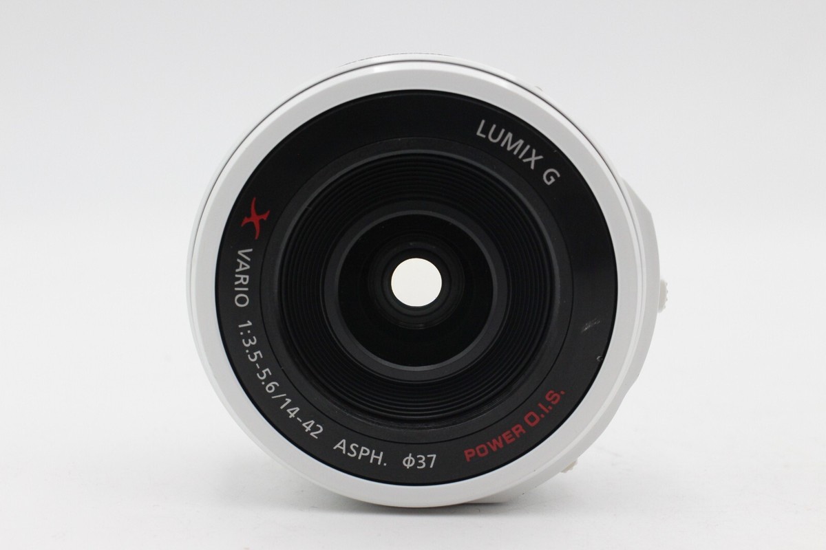 White Lens Panasonic Lumix G X Vario PZ 14-42mm f/3.5-5.6 Power