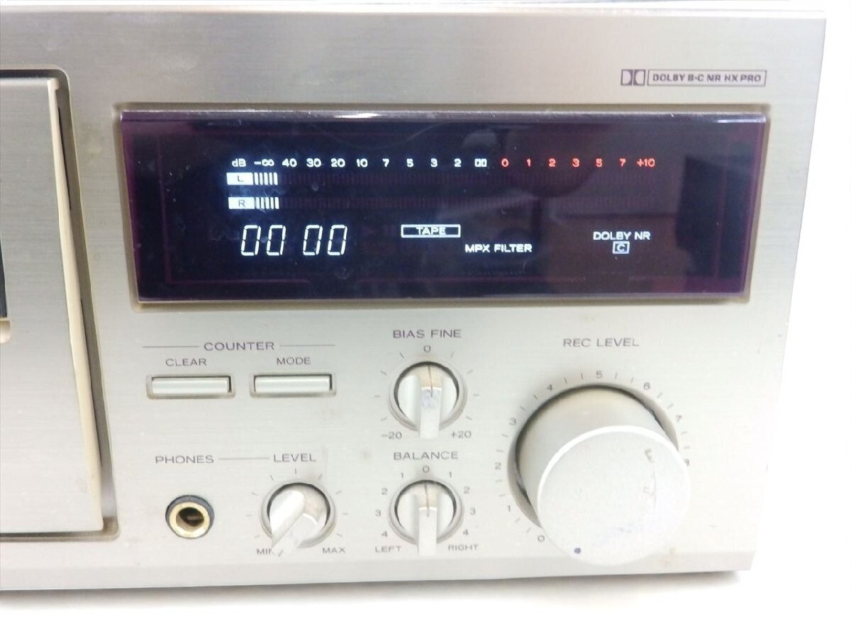 TEAC V-1050 Stereo Cassette Deck 3 Head Tape Player Recorder V1050