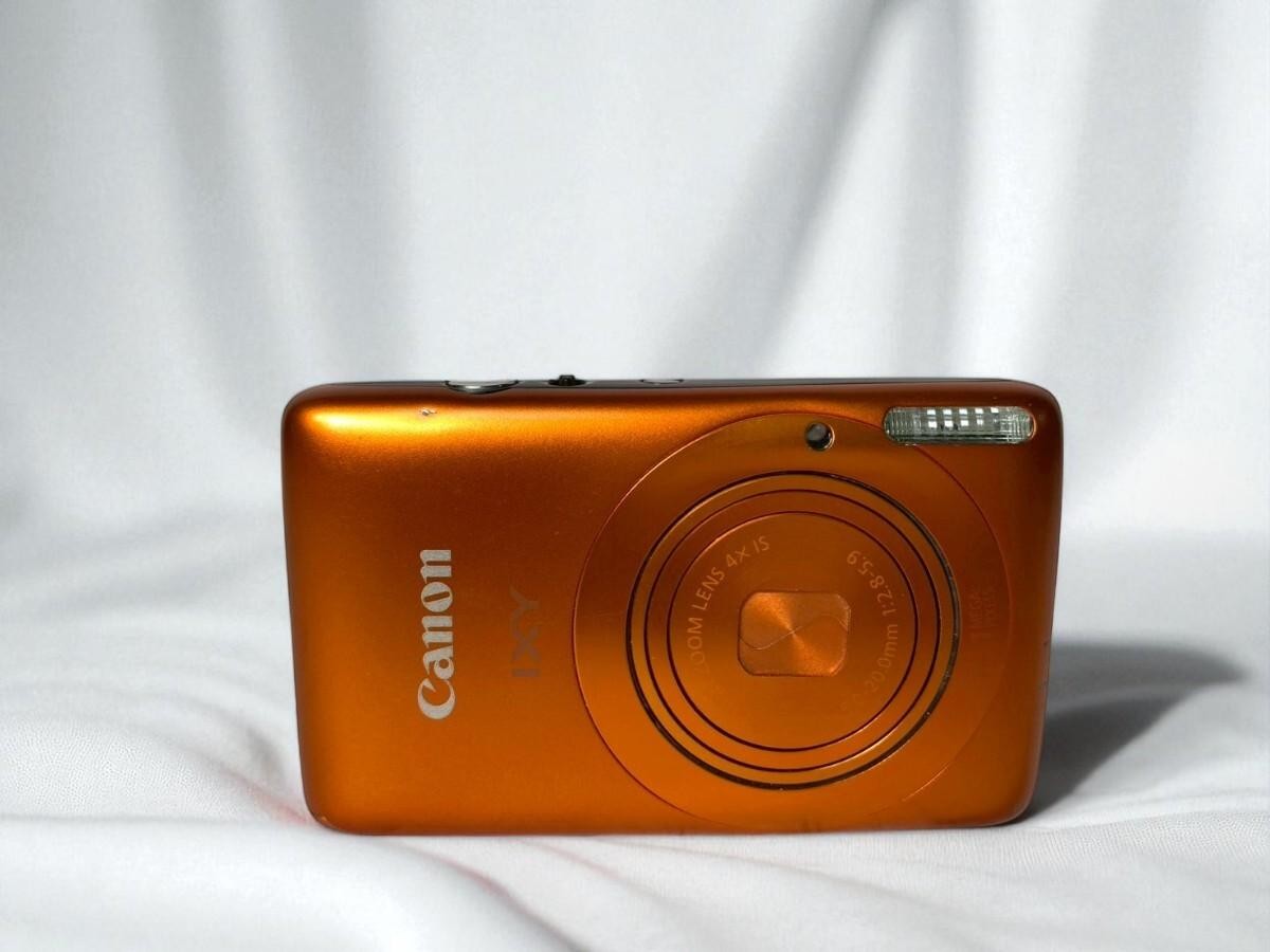 N Mint] Canon IXY 400F PowerShot SD1400 IS Orange Digital Camera