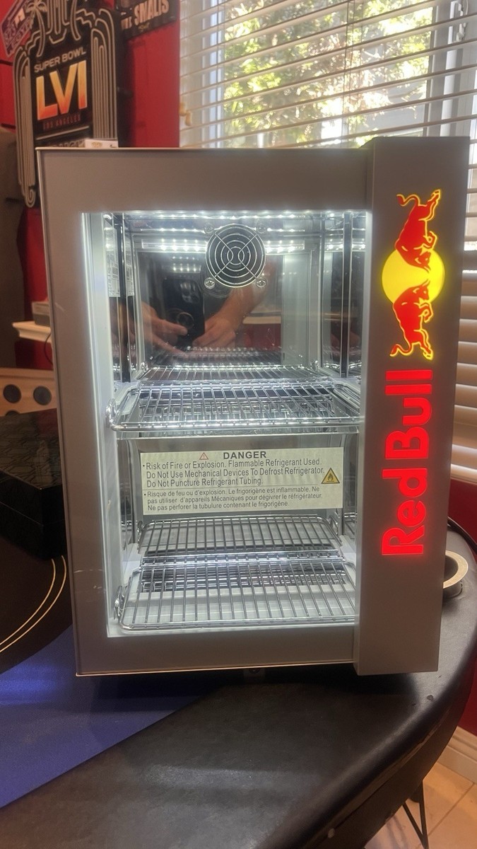 Red Bull Mini Fridge Baby Cooler 2020 RB-BC2020 eco lcd California