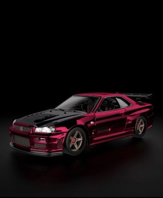 RLC Nissan Skyline GT-R R34 Red BNR34 Hot Wheels FACTORY SEALED