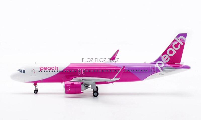 航空機・ヘリコプター JC Wings Peach Airbus A320 neo 1/200 航空機