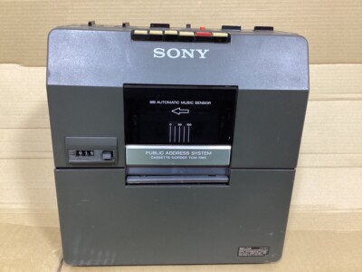 Sony TCM-1390 Cassette tape player recorder loudspeaker Japan | eBay