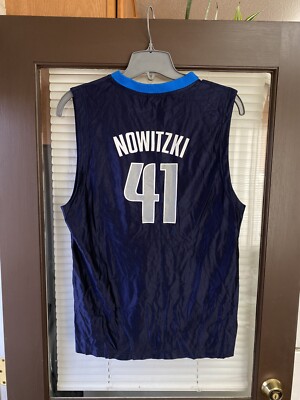 Vintage Dirk Nowitzki #41 Dallas Mavericks NBA Basketball Jersey
