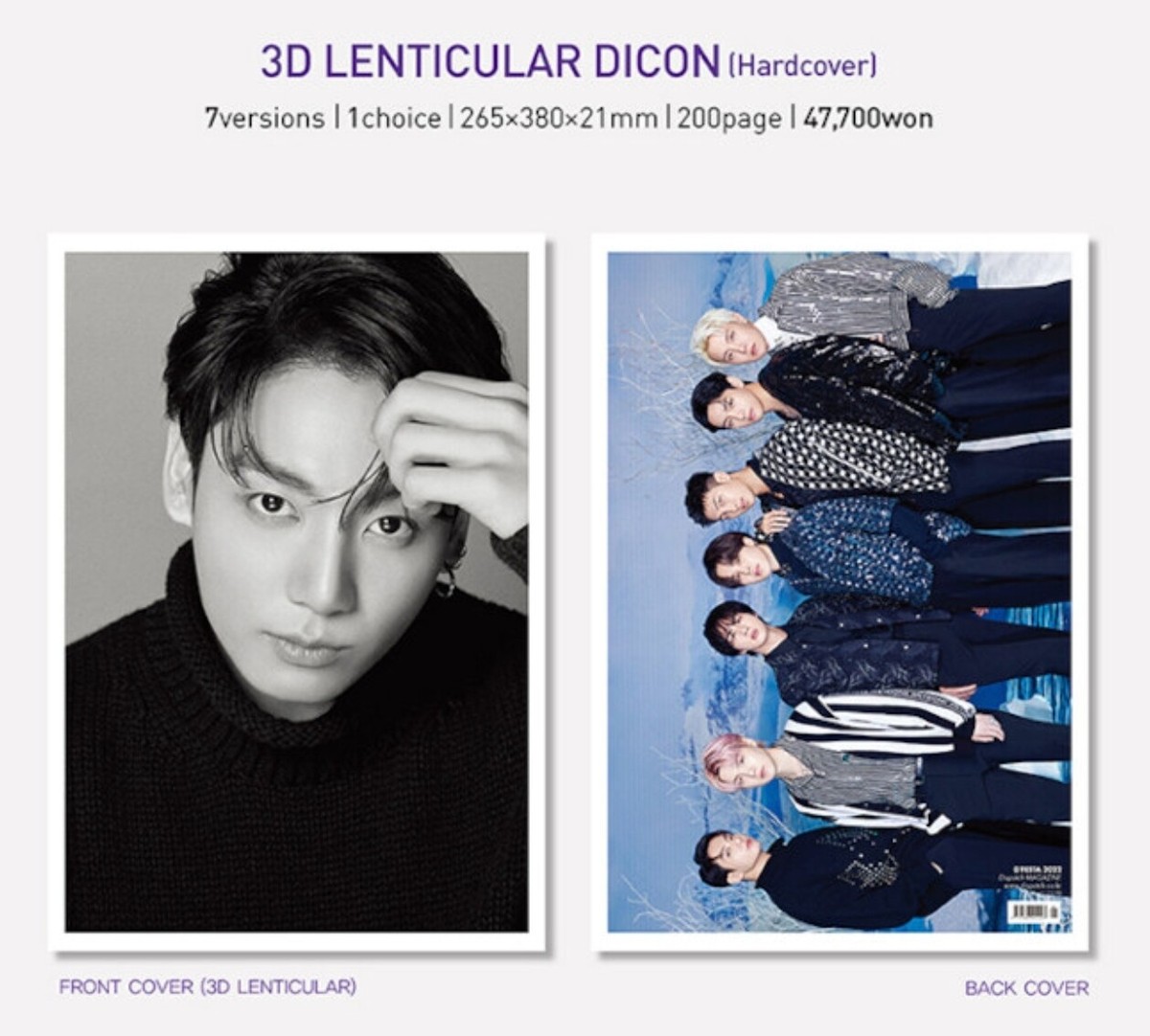 BTS DICON D'FESTA BTS 7 : JUNGKOOK Dispatch 10th Anniversary | eBay