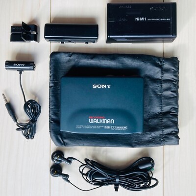 Sony WM-R707 Walkman Portable Cassette Recorder Player With