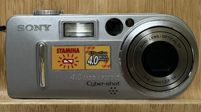 Sony Digital Camera Cybershot DSC-P9 4.0MP Silver Untested! | eBay