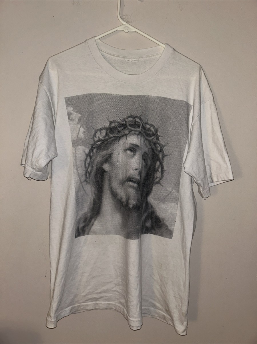 Archaic Smile Rare Vintage 90s Christ T-Shirt Guns Axel Rose L