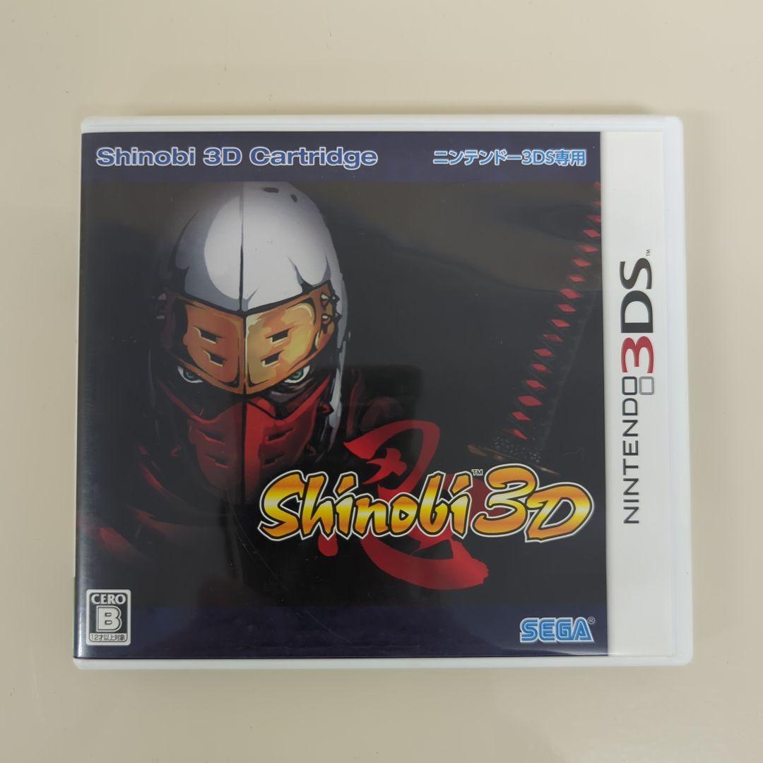 Shinobi 3D Nintendo 3DS action adventure game Boxed Manual 2011