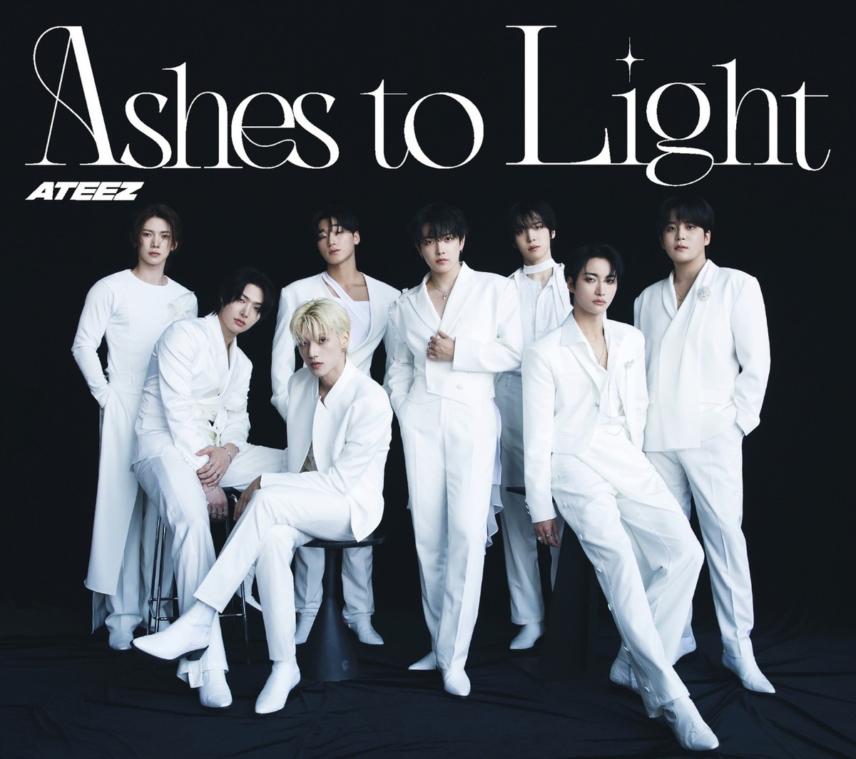 ATEEZ JAPAN 2nd FULL ALBUM Ashes to Light ALL ver. SEALED CD
