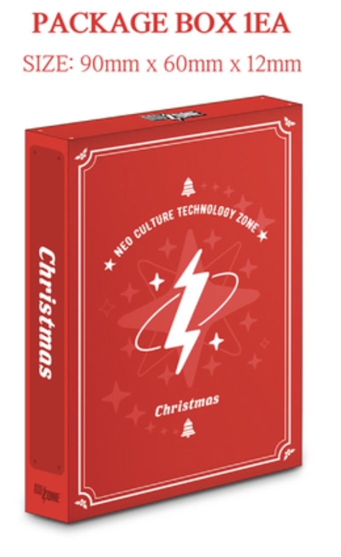 NCT zone spカード クリスマス ロンジュン QR未使用 NCT ZONE COUPON