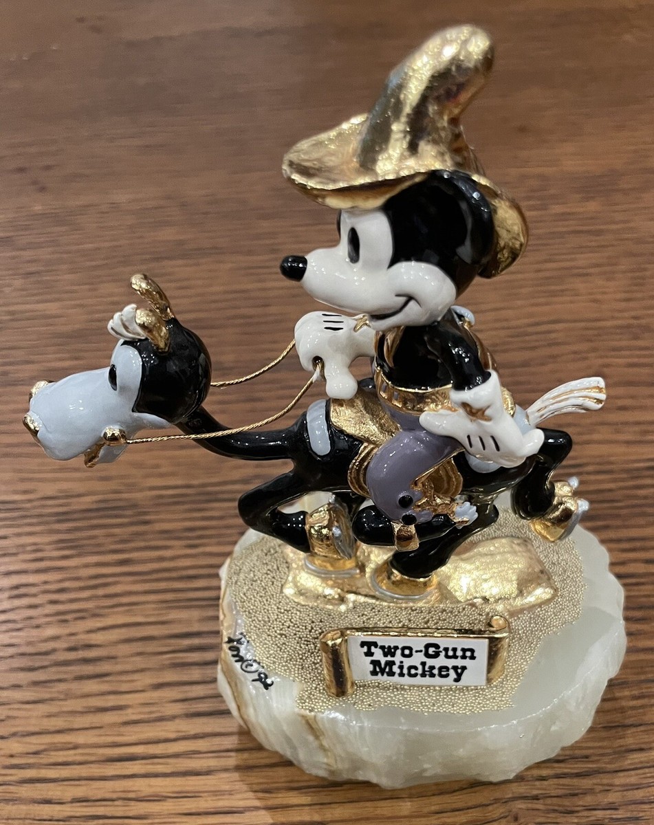 Disney Ron Lee Two-Gun Mickey LE figurine | eBay