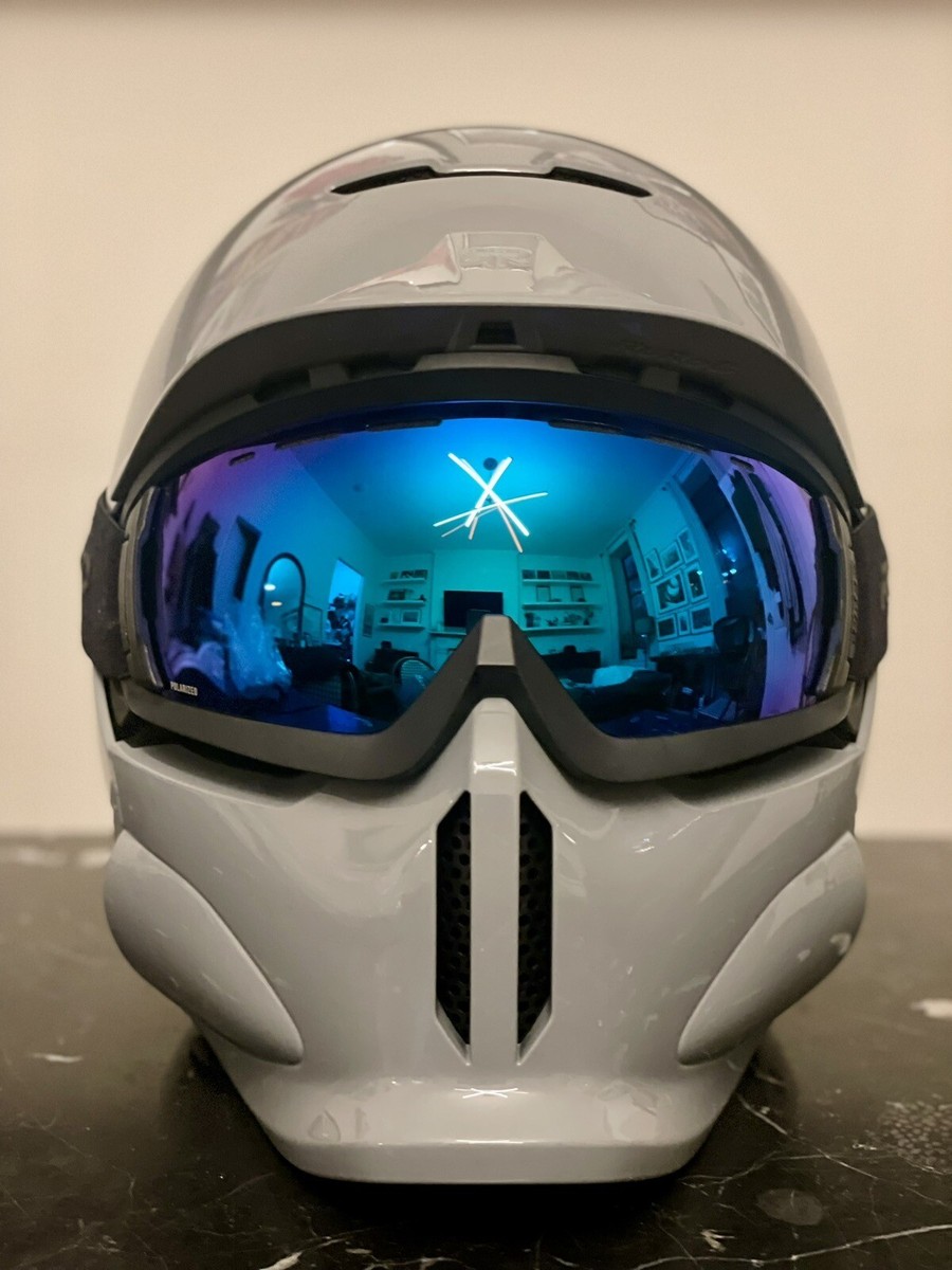 Ruroc RG1-DX “Prime” Ski Snowboard Asian Fit Helmet Goggles XL-XXL