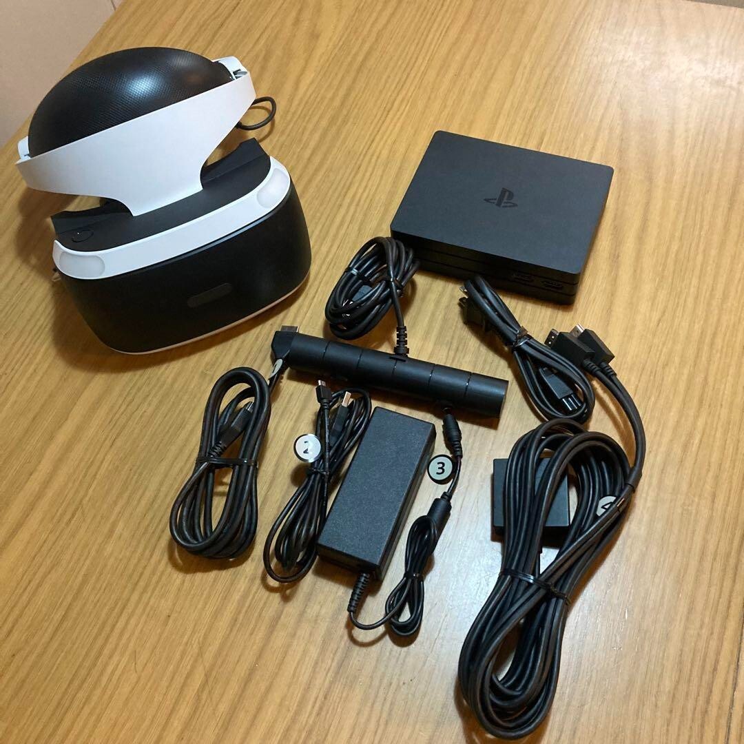 Sony PS VR PSVR PlayStation CUH-ZVR2 For PS4 Console Set Headset