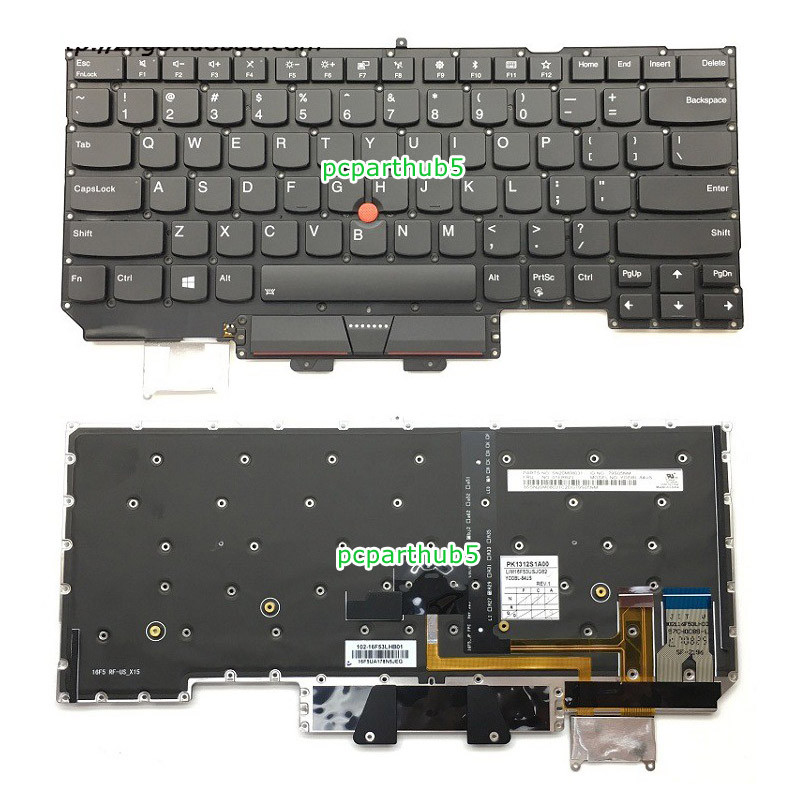 New Lenovo Thinkpad X1 Carbon 5th Gen 2017 Type 20HR 20K4 Keyboard