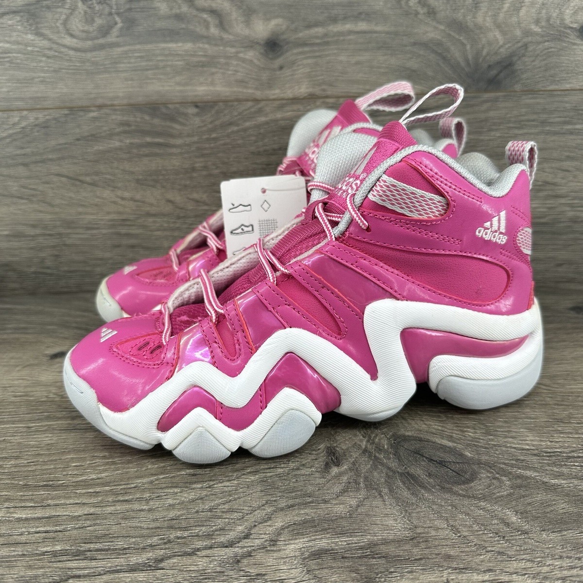 Adidas Crazy 8 J Basketball Shoes Youth Size 4.5 Pink C75831 Kobe