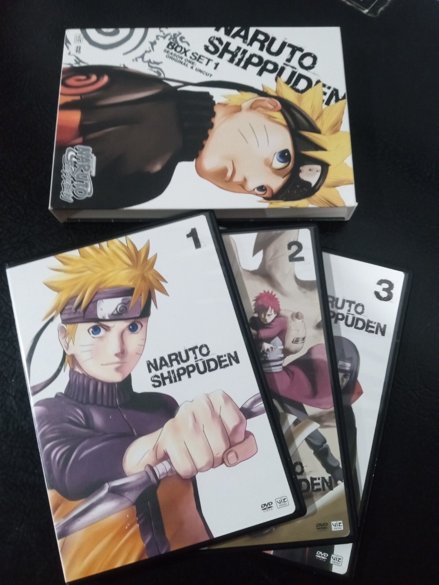 Naruto Shippuden - Season 1 - Box Set (3 Discs) | eBay