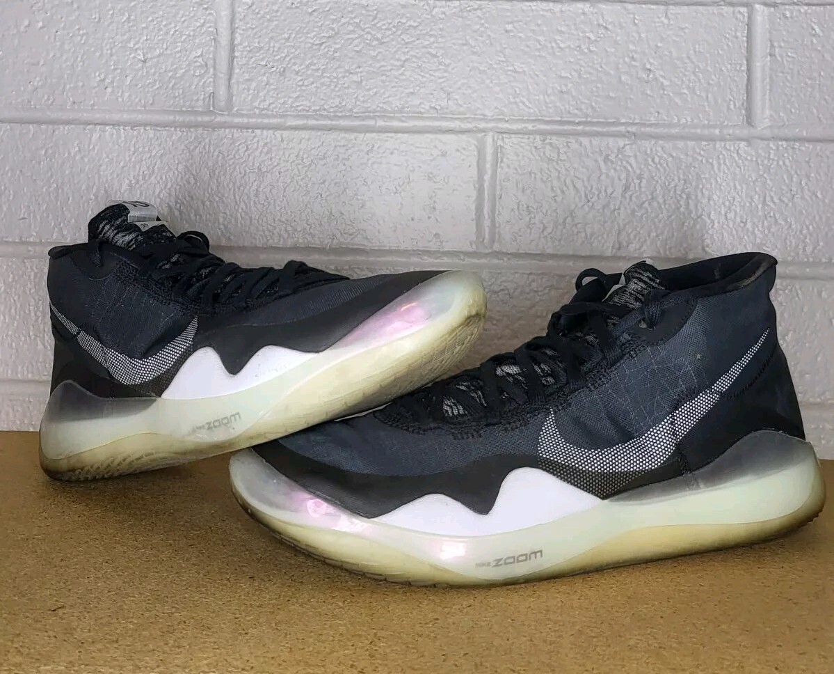 Nike Zoom KD 12 The Day One Black/Metallic Silver/White AR4229 001