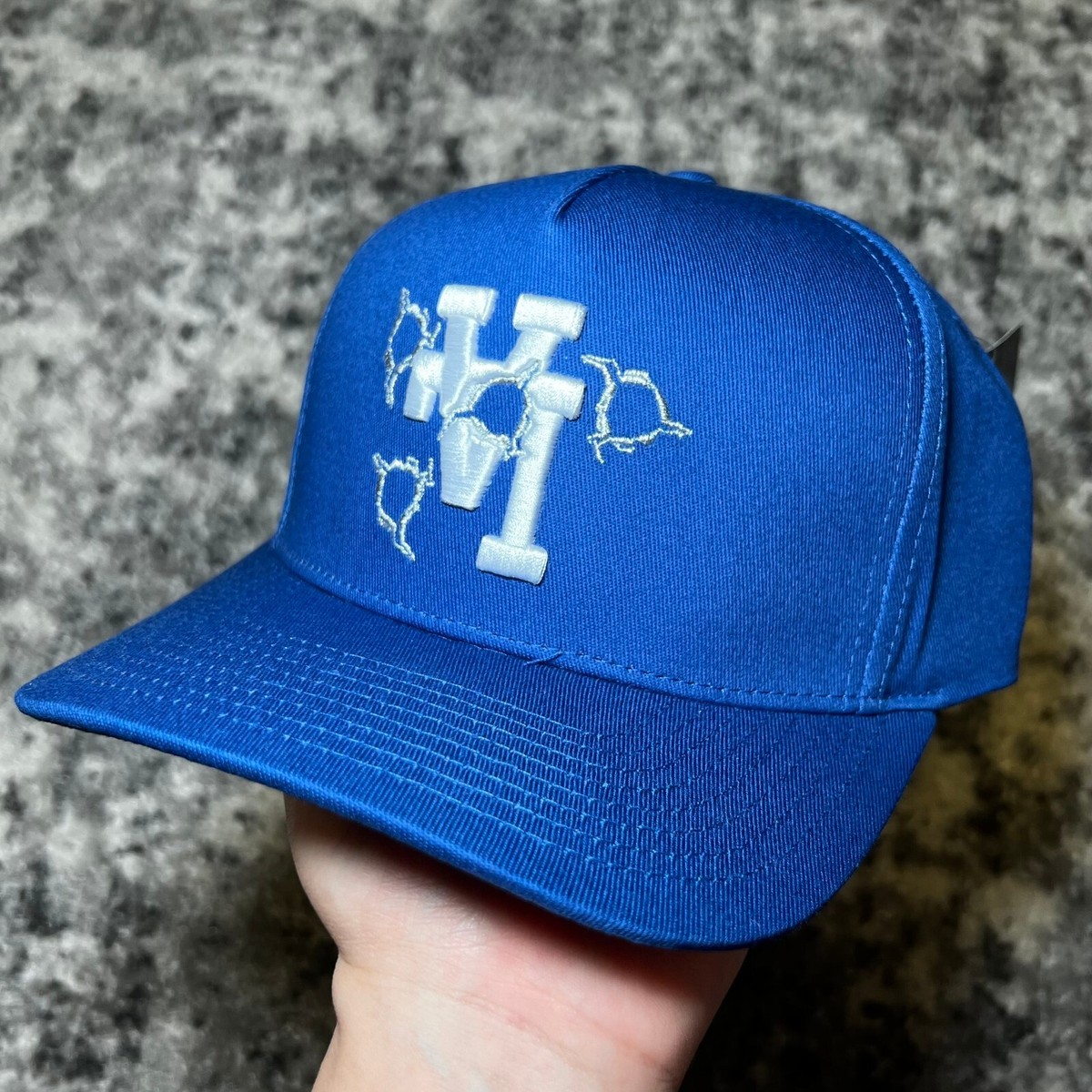 KTH Kill The Hype - Might OD Blue Snapback Hat | eBay