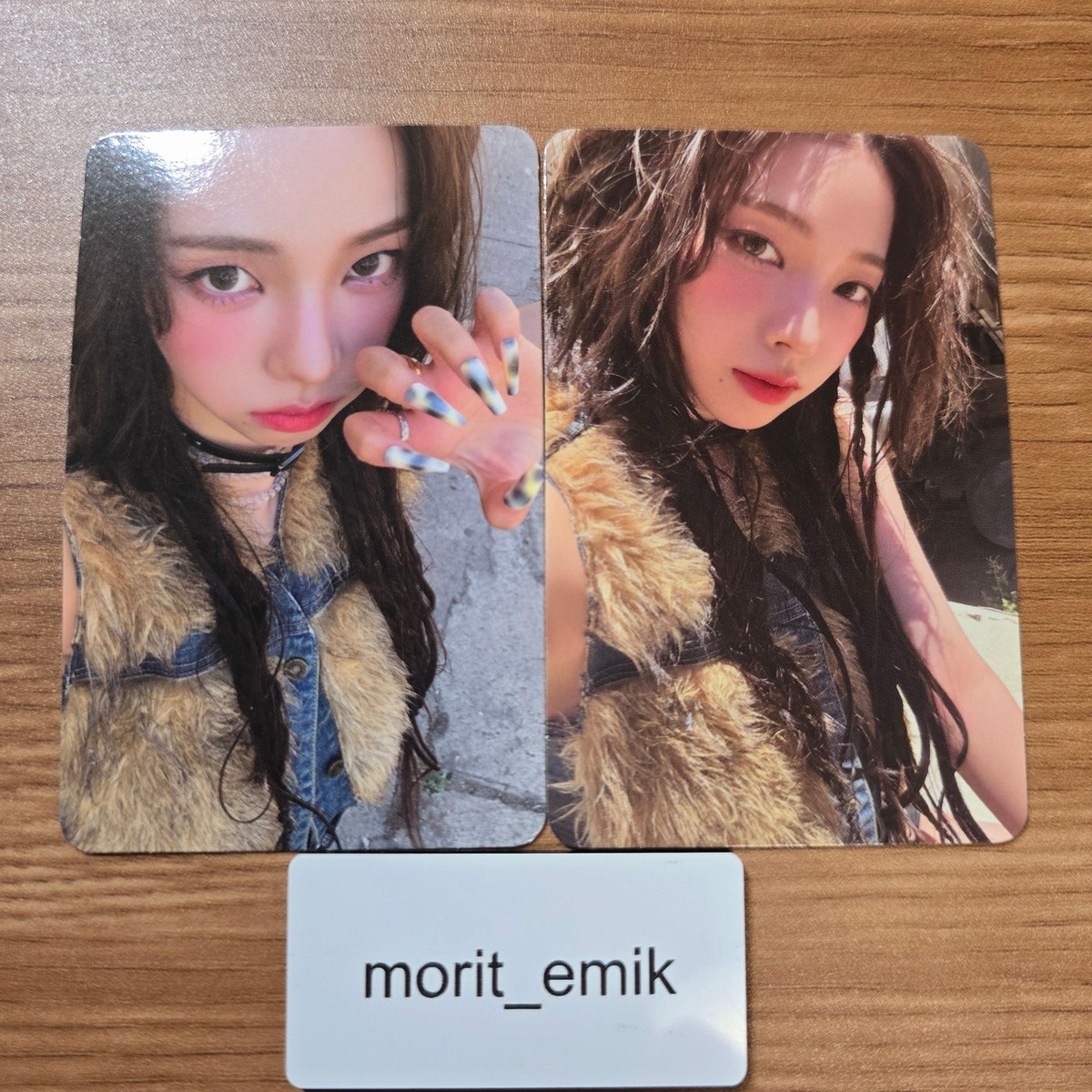 KARINA aespa Rich Man BURST Ver. Japan Exclusive Photo card set