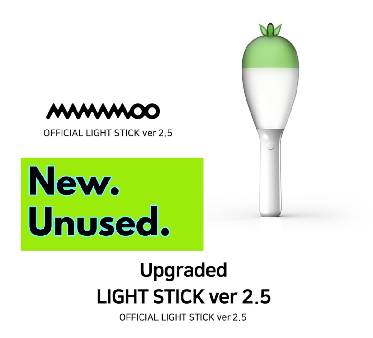 Mamamoo Official Light Stick Ver 2.5 K-pop Goods Moobong Pen Light