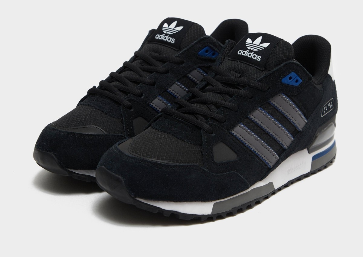 Authentic Adidas Originals ZX 750 ® ( Men Sizes UK: 7 & 9 ) Black