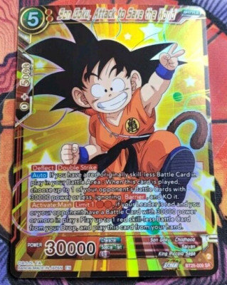 Son Goku, Attack to Save the World BT25-009 SR Dragon Ball Super