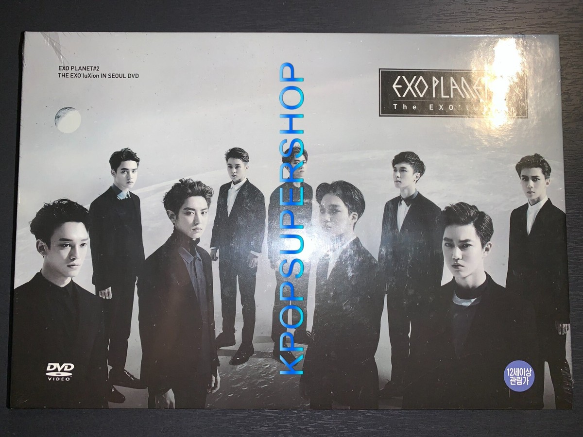 EXO PLANET#2 - The EXO'luXion in Seoul 2 DVD Postcard Set New