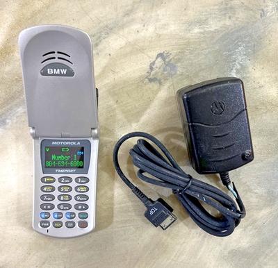 TESTED 01-05 BMW E65 740i 745i MOTOROLA TIMEPORT P8767 FLIP PHONE