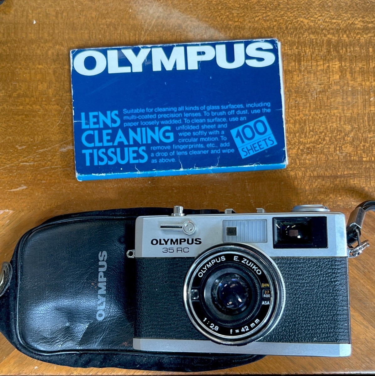 Olympus 35 RC - 35mm Film Camera w/Zuiko 42mm f/2.8 Lens Vintage