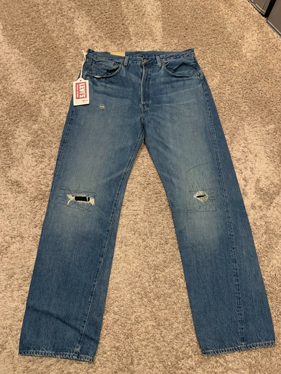 Levi's LVC 1955 501 XX Selvedge Jeans Made In Japan 36X34 NWT RT