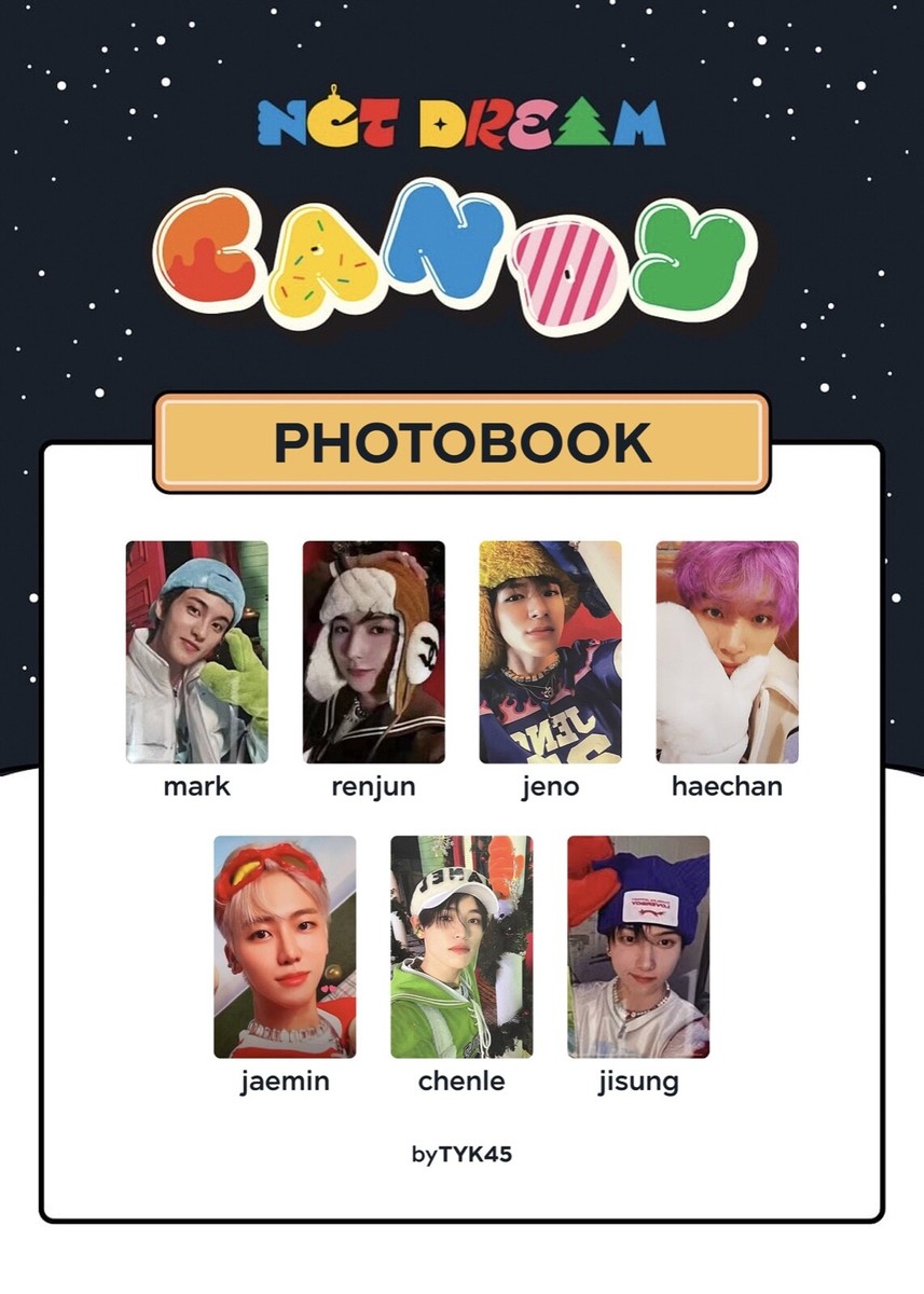 NCT DREAM SPECIAL WINTER ALBUM CANDY OFFICIAL PHOTOCARD PHOTOBOOK