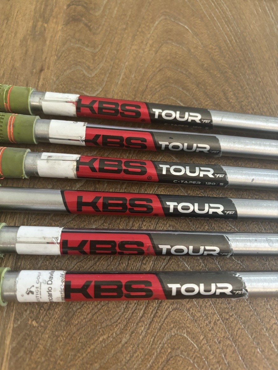 KBS Tour C Taper 120g Stiff Iron Shaft Set 5-PW | eBay