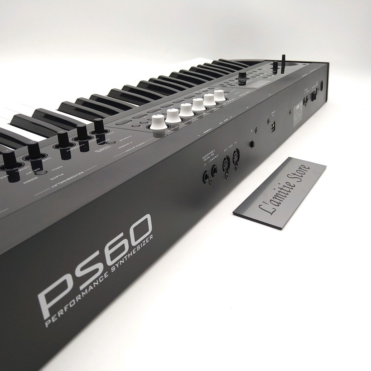 Korg PS60+Case 61-Key Electric Keyboard Synth Synthesizer Piano